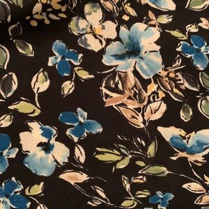 J. Jill Long sleeved layered floral top. Size M petite.